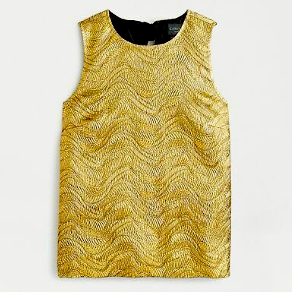 J Crew Collection Bow Back Top